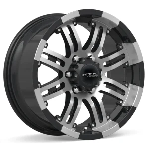 RTX Wheels – Loki II – Black – 18″x9″ 20mm – Summer Wheels – 082688